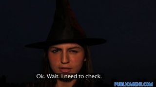 Publicagent - Halloween Witch Gets Fucked