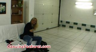 Casting With Real Czech Blonde Amateur
