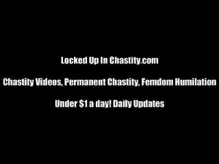 Locked In Chastity By Princess Asia