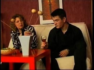 Russian Mom Drank Wine With Her Boy