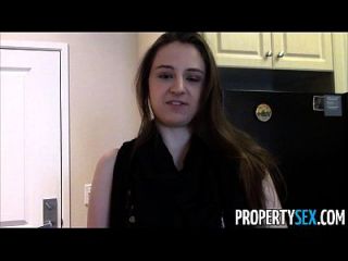 Propertysex - Young Real Estate Agent With Big Natural Tits Homemade Sex