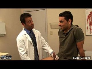 Lusty Doctor Gets Nailed By His Gay Patient At Work