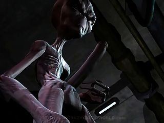 3d Animation: Alien 1