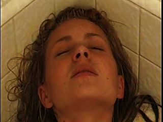 Masturbating On The Floor Of The Shower