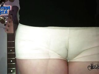 Huge Tits On A Blonde Teen. Huge Cameltoe! Amazing Ass.
