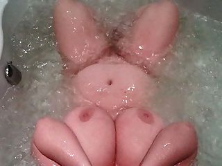 Bbw Jen In A Jacuzzi With Her Nice Big Boobs