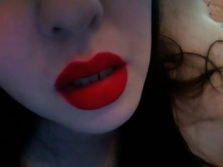 Red Lips Masturbating