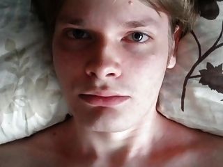 Masturbating In Bed (only Face Visible)