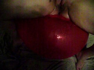 My Wifey Gushes On A Balloon